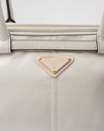 Prada Bonnie Medium Leather Handbag - Image 3